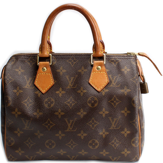 Louis Vuitton Speedy 25 Monogram Handbag Monogram 21