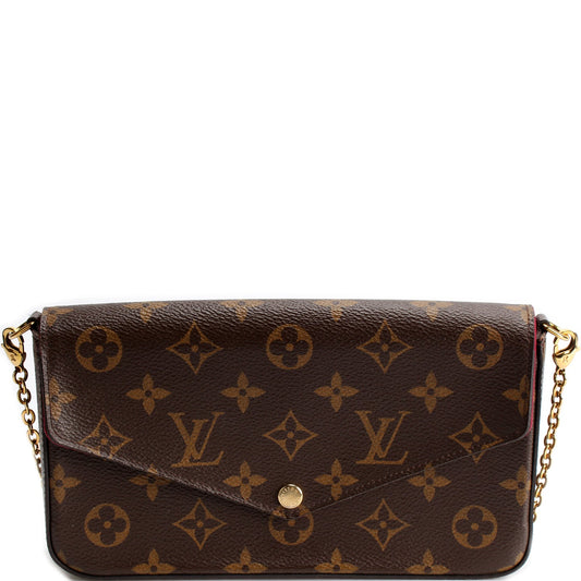 Louis Vuitton Pochette Felicie Monogram Clutch Bag Monogram 49