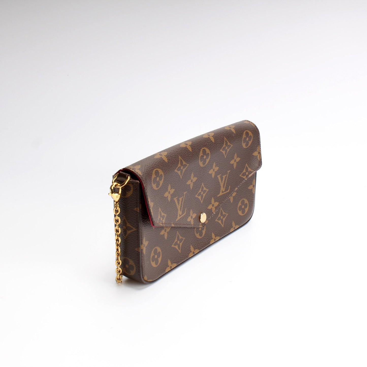 Louis Vuitton Pochette Felicie Monogram Clutch Bag Monogram 49