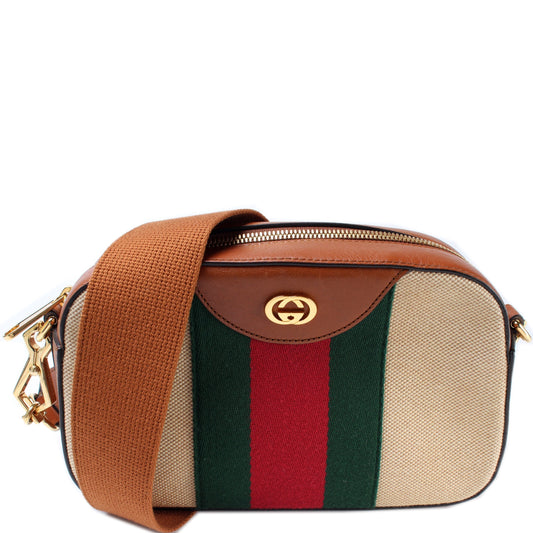 Gucci Web Camera Crossbody Bag
