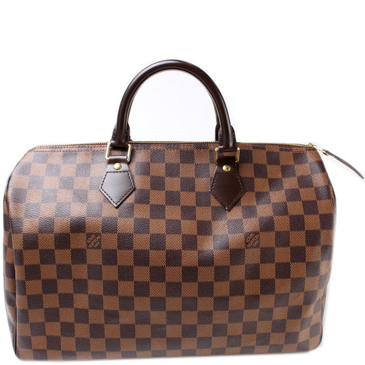Louis Vuitton Speedy 35 Ebene Damier Handbag Ebene 9