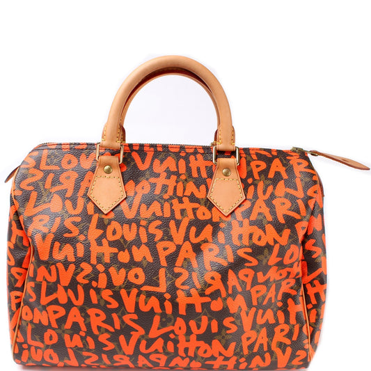 Louis Vuitton Speedy 30 Graffiti Handbag Graffiti 1