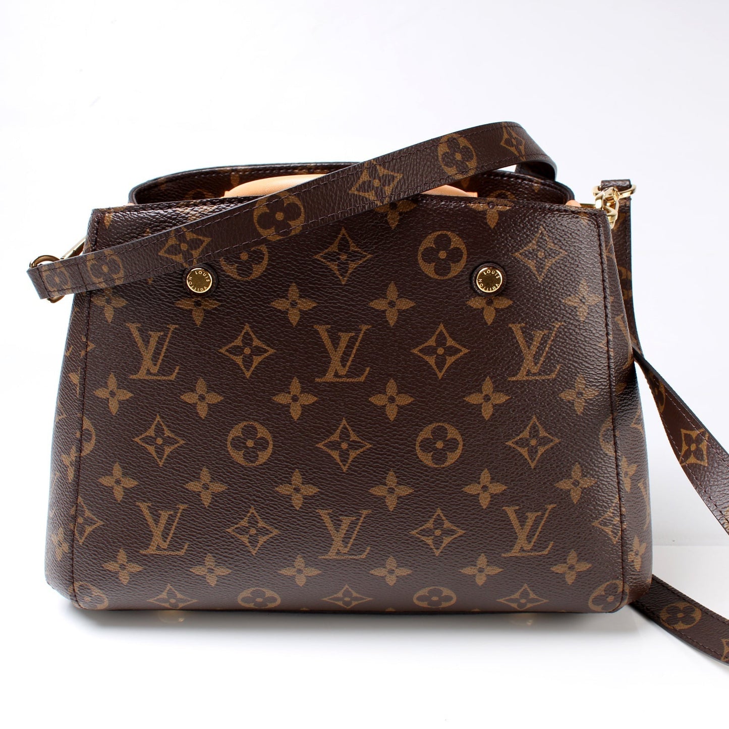 Louis Vuitton Montaigne BB Monogram Handbag Monogram 15