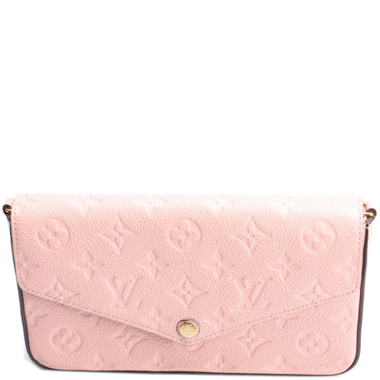 Louis Vuitton Pochette Felicie Empreinte Epi Clutch Bag