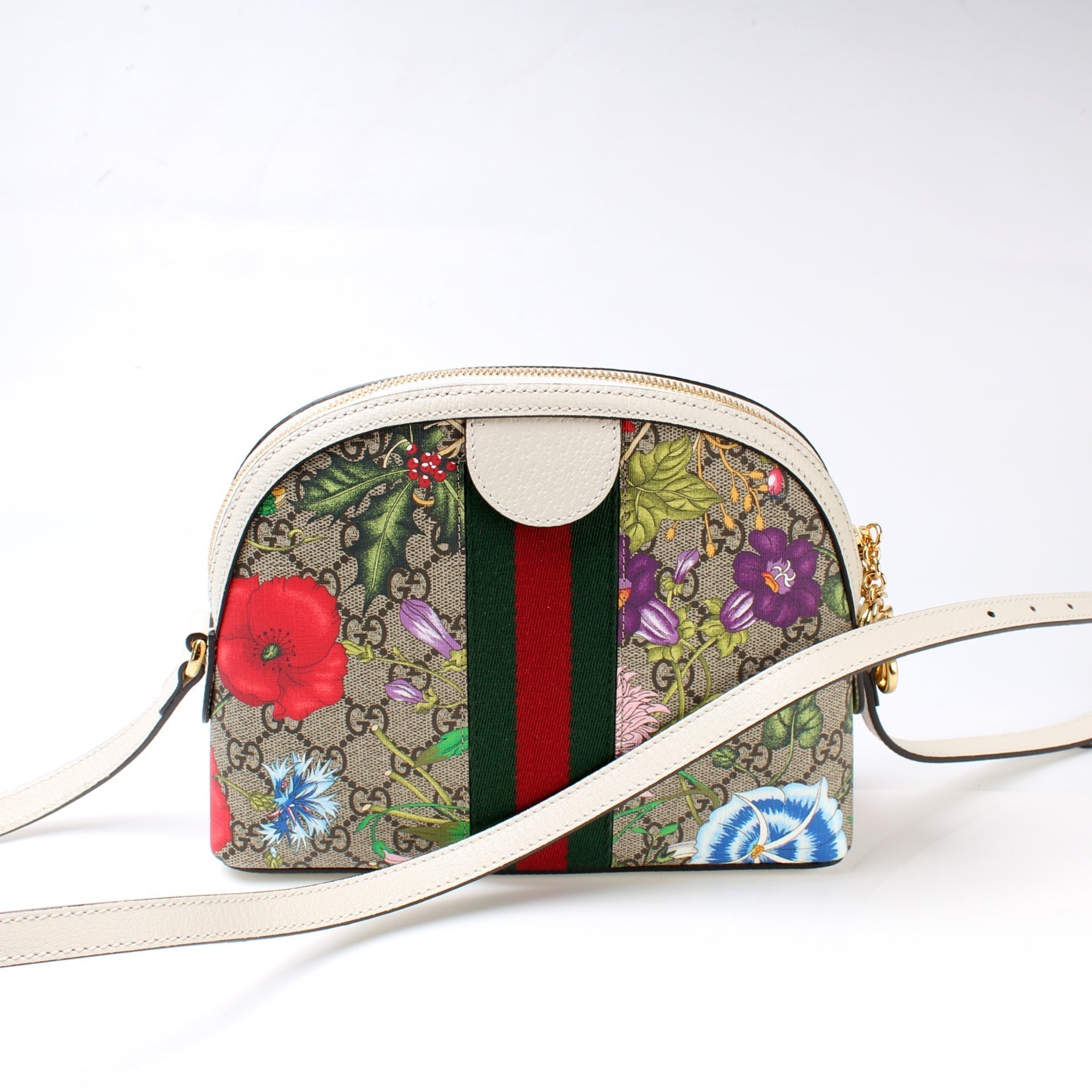 Gucci Ophidia GG Flora Small Crossbody Bag Crossbody 1