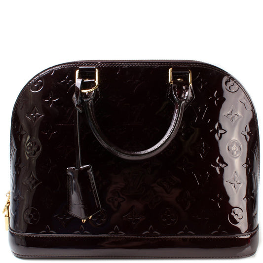Louis Vuitton Alma PM Vernis Handbag