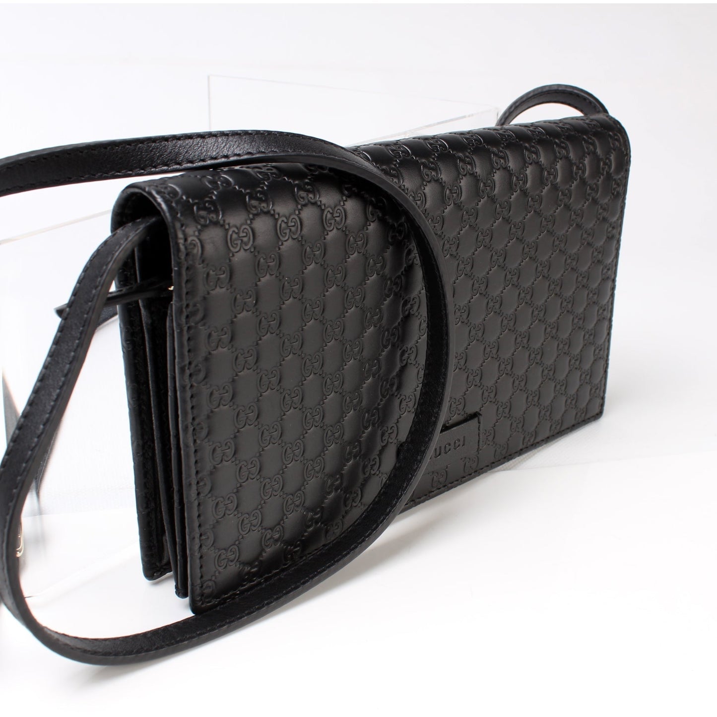 Gucci Micro GG On Chain Wallet Case