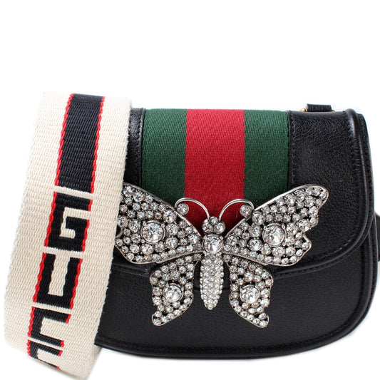 Gucci Totem Crystal Butterfly Tote Bag