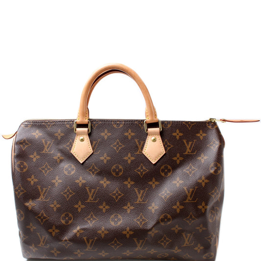 Louis Vuitton Speedy 35 Monogram Handbag Monogram 12