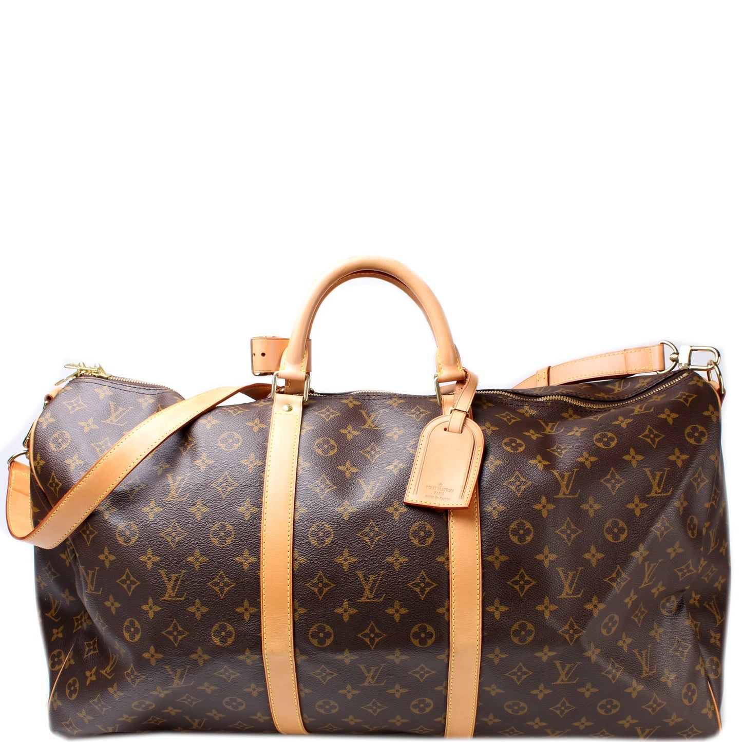 Louis Vuitton Keepall 60 Bandouliere Monogram Travel Bag Monogram 24