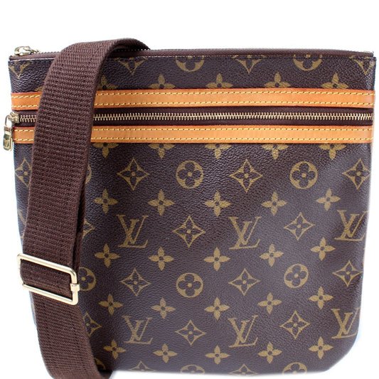 Louis Vuitton Pochette Bosphore Monogram Clutch Bag Monogram 5