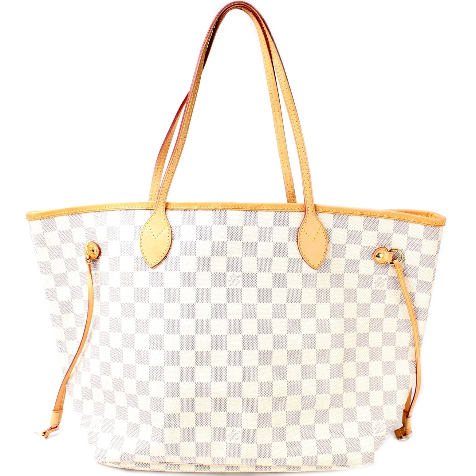 Louis Vuitton Nverfull MM Azur Damier Handbag