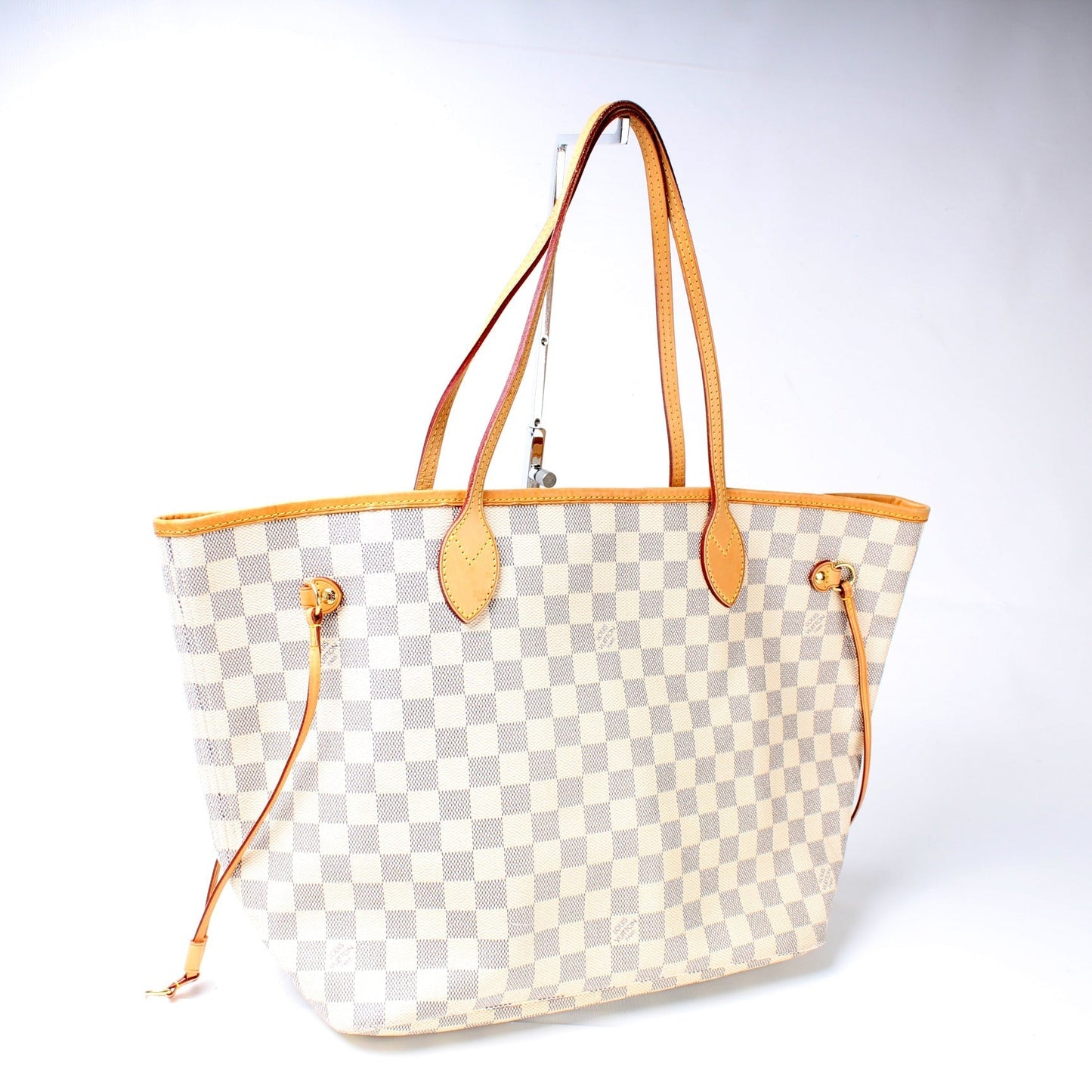 Louis Vuitton Nverfull MM Azur Damier Handbag