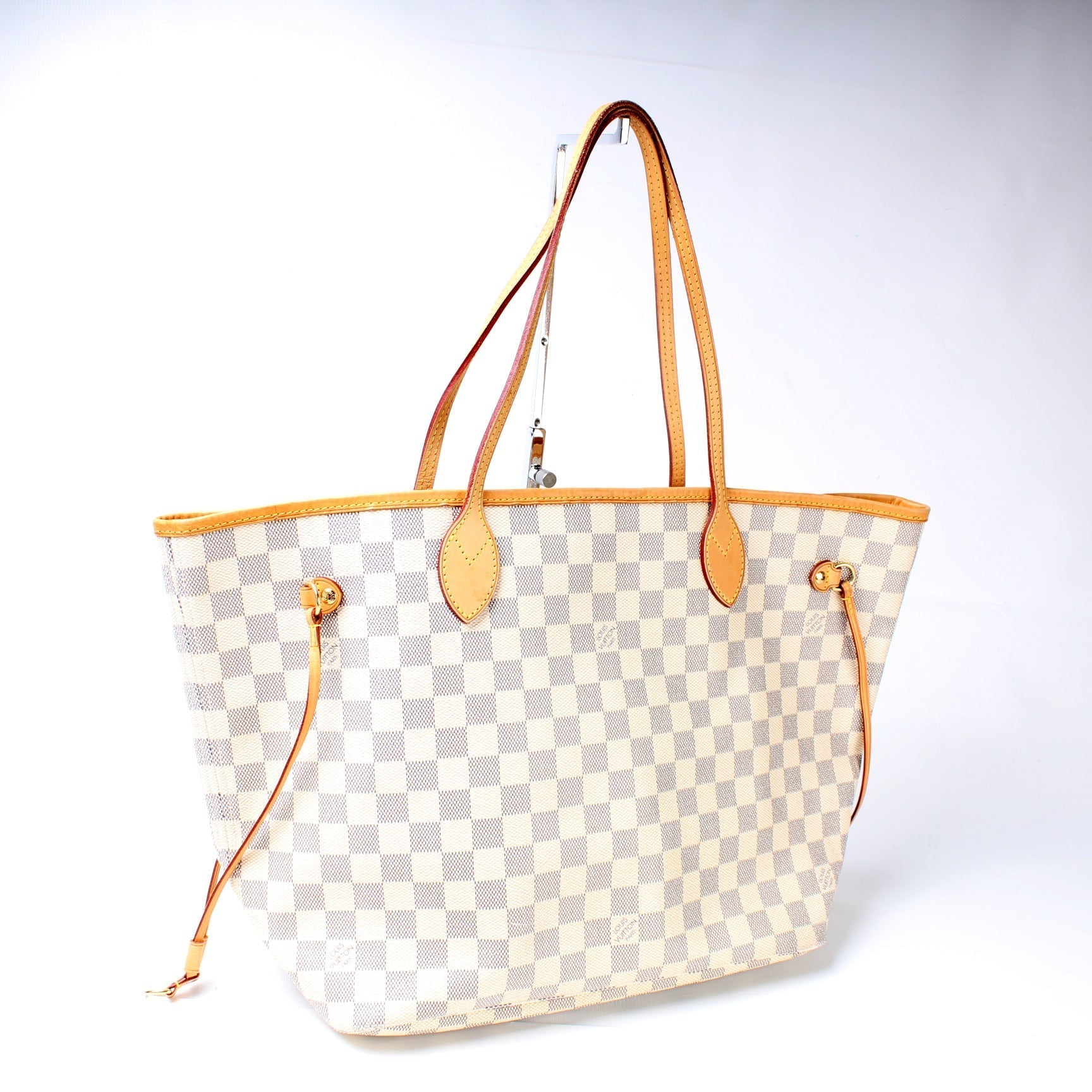 Louis Vuitton Nverfull MM Azur Damier Handbag