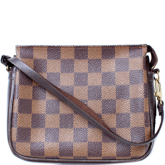 Louis Vuitton Truth Makeup Ebene Damier Handbag
