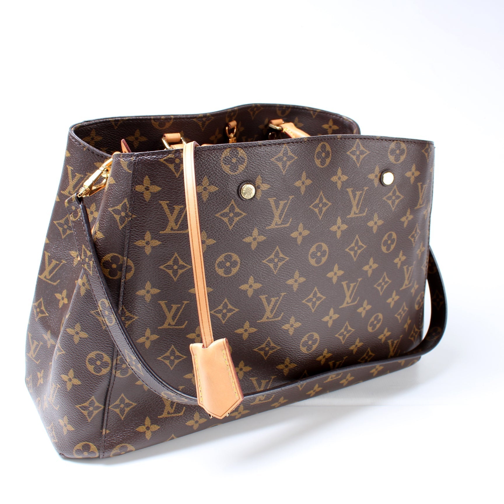 Louis Vuitton Montaigne GM Monogram Handbag Monogram 14