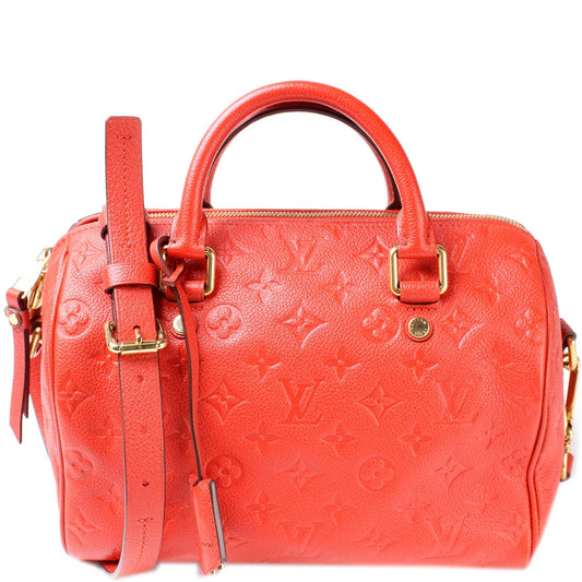 Louis Vuitton Speedy 25 Bandouliere Empreinte Handbag Empreinte 6