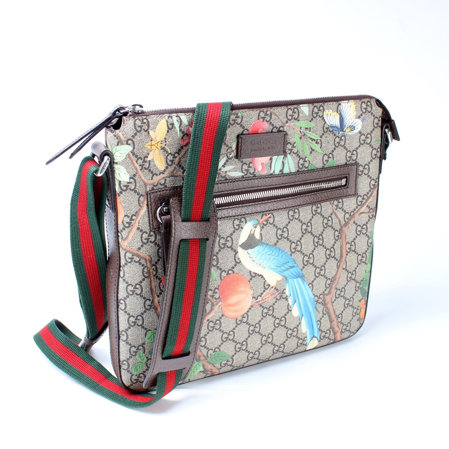 Gucci GG Supreme Tian Messenger Small Travel Bag