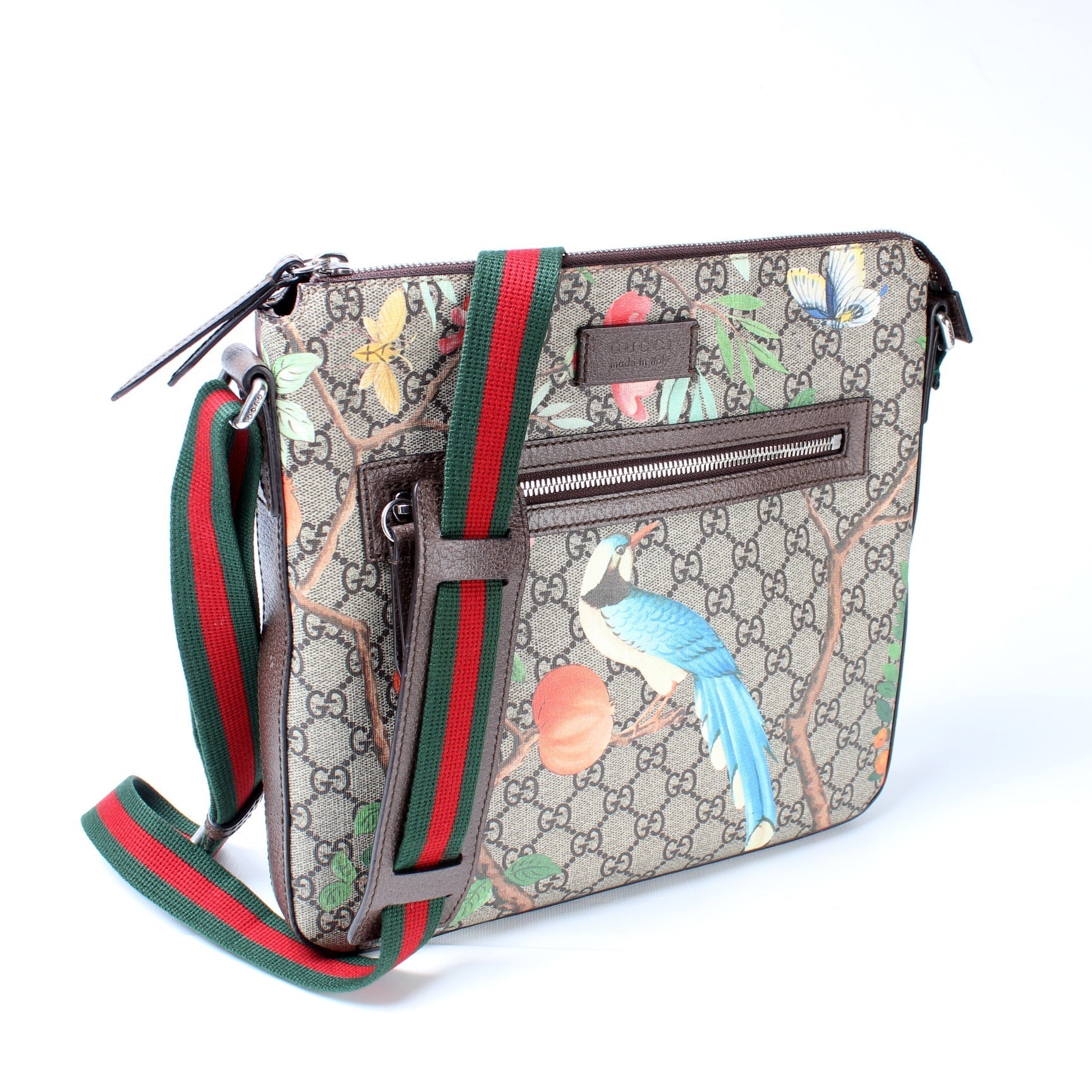 Gucci GG Supreme Tian Messenger Small Travel Bag