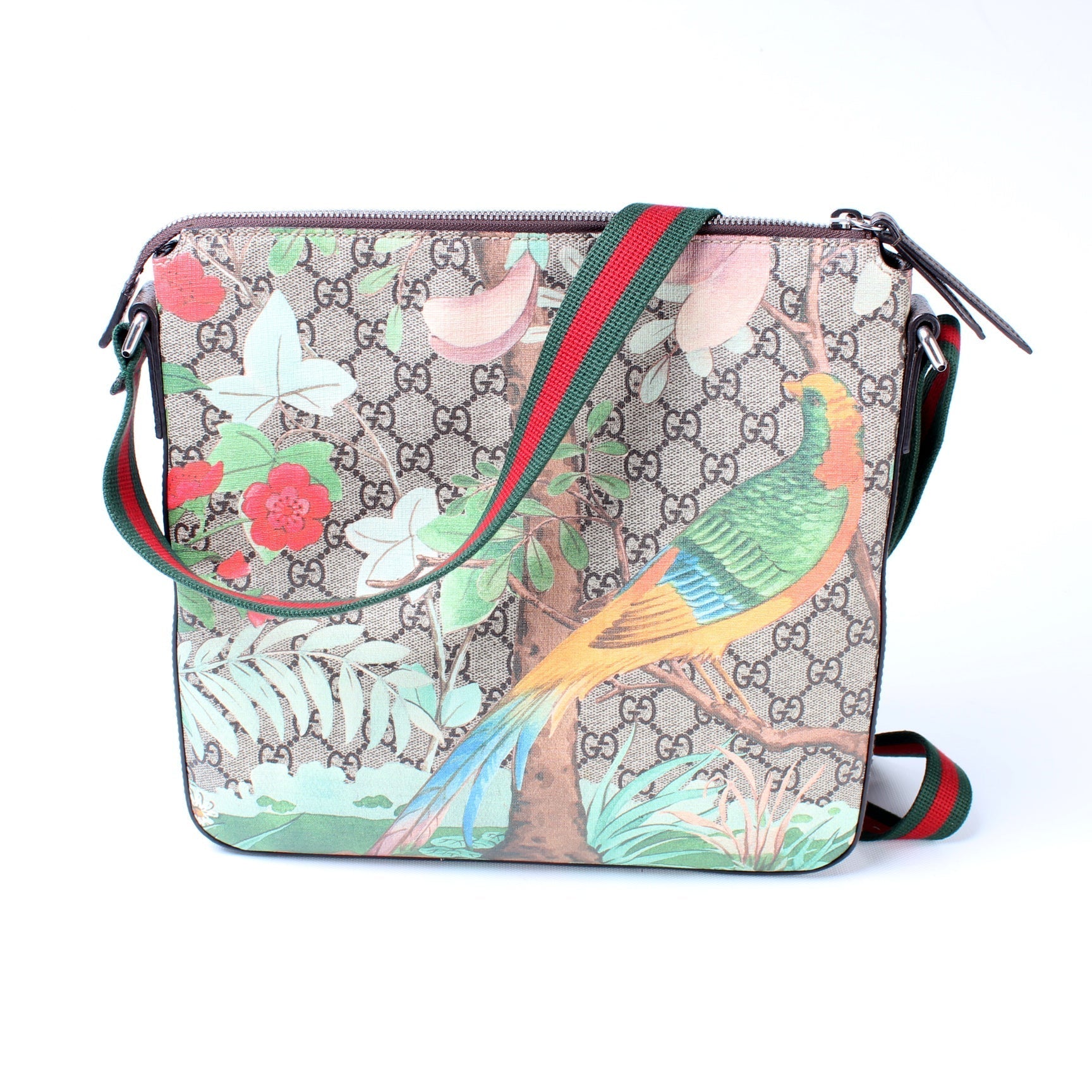 Gucci GG Supreme Tian Messenger Small Travel Bag