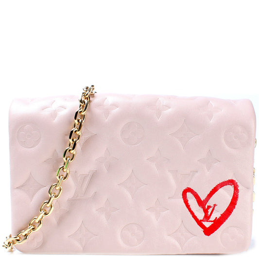 Louis Vuitton Pochette Coussin Fall Love Clutch Bag Love 1