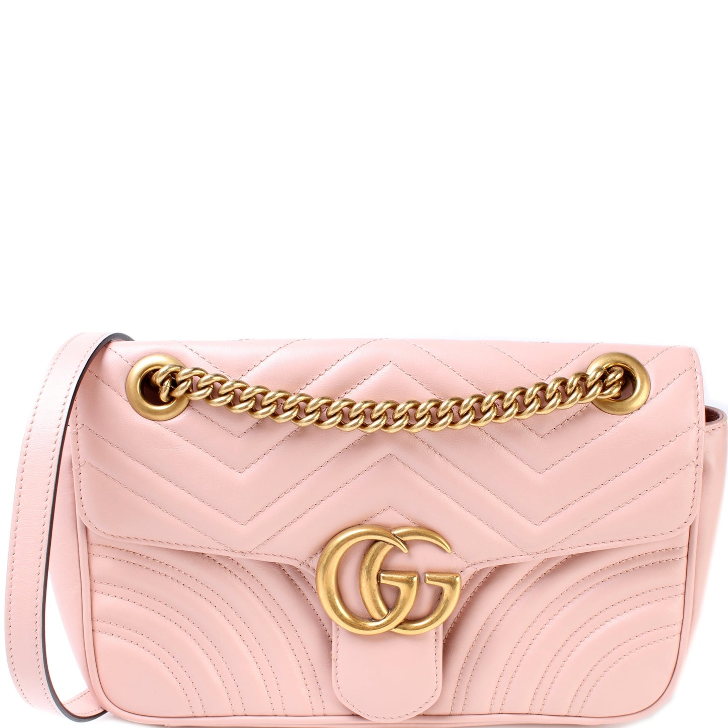 Gucci GG Marmont Small Flap Shoulder Bag Flap 1