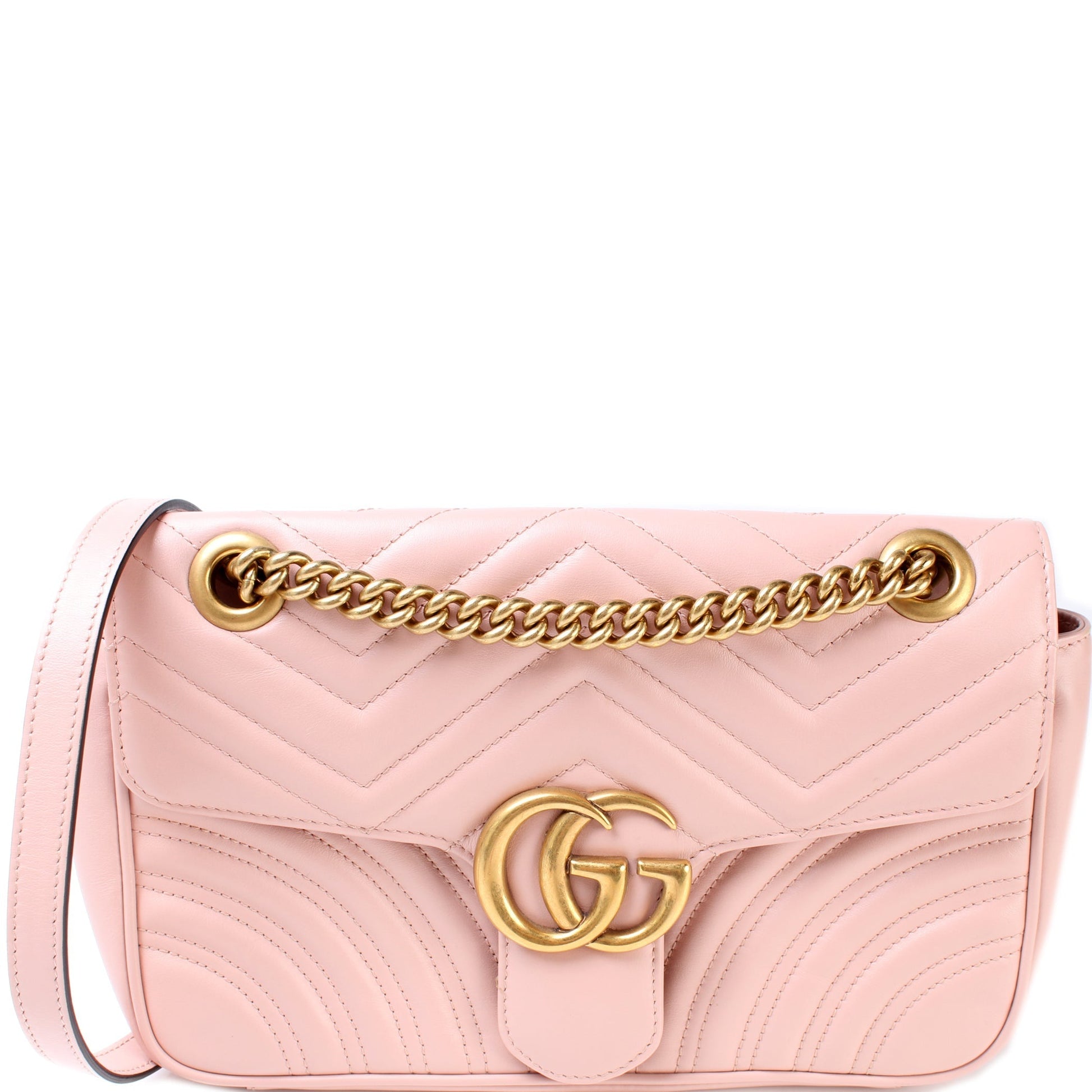 Gucci GG Marmont Small Flap Shoulder Bag Flap 1
