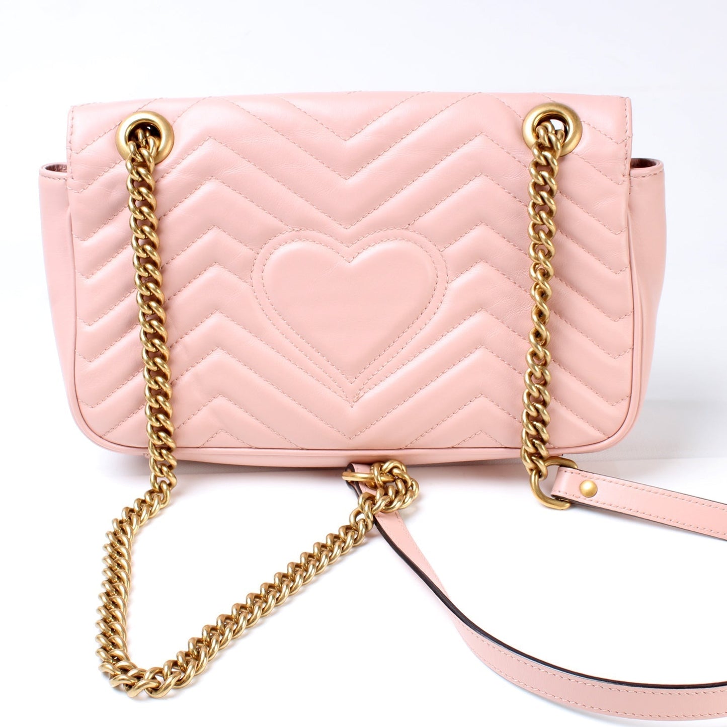 Gucci GG Marmont Small Flap Shoulder Bag Flap 1