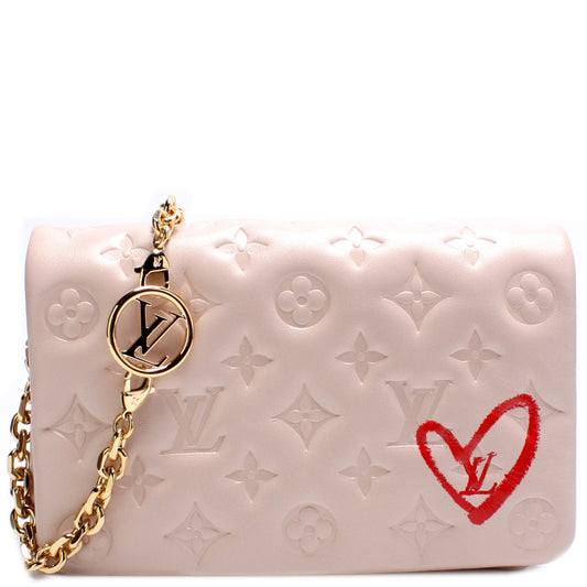 Louis Vuitton Pochette Coussin Fall Love Clutch Bag