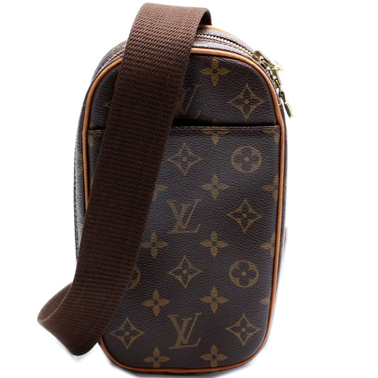 Louis Vuitton Pochette Gange Monogram Clutch Bag Monogram 7