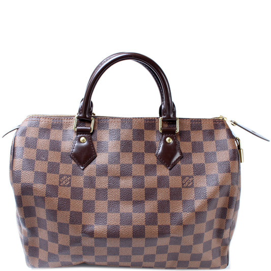 Louis Vuitton Speedy 30 Ebene Damier Handbag Ebene 33