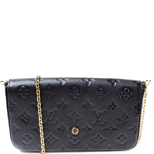 Louis Vuitton Pochette Felicie Empreinte Clutch Bag Empreinte 28