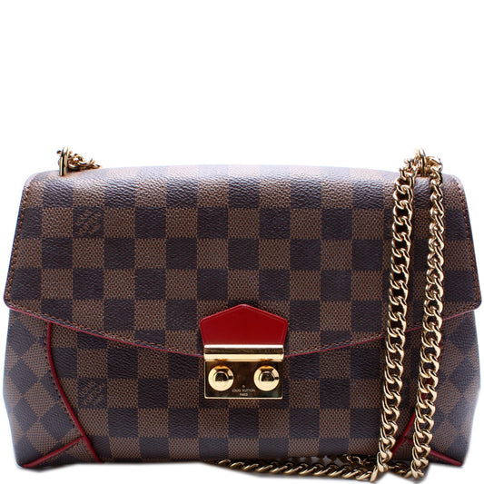 Louis Vuitton Caissa Ebene Damier Clutch Bag
