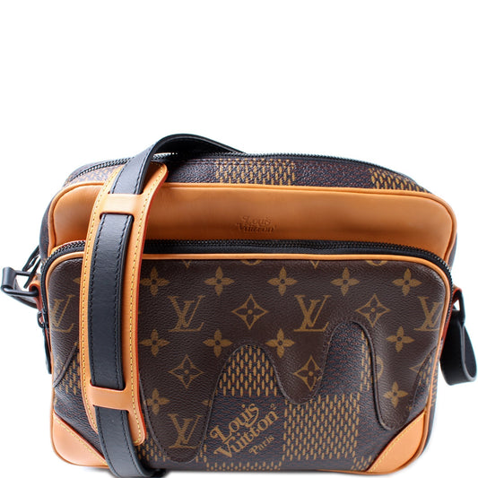 Louis Vuitton X Nigo Nil Mess Giant Ebene Damier Handbag