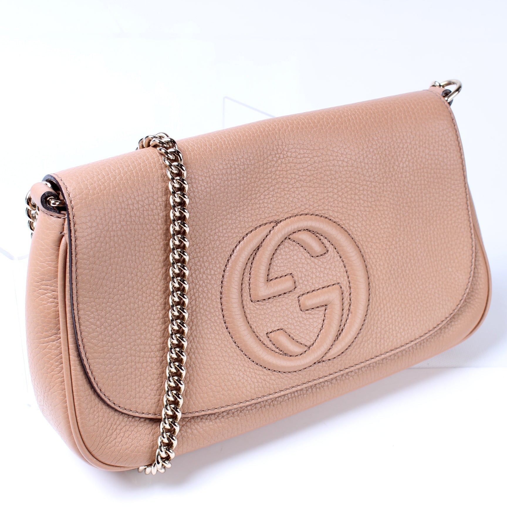 Gucci Soho Tassel Chain Flap Travel Bag Flap 7