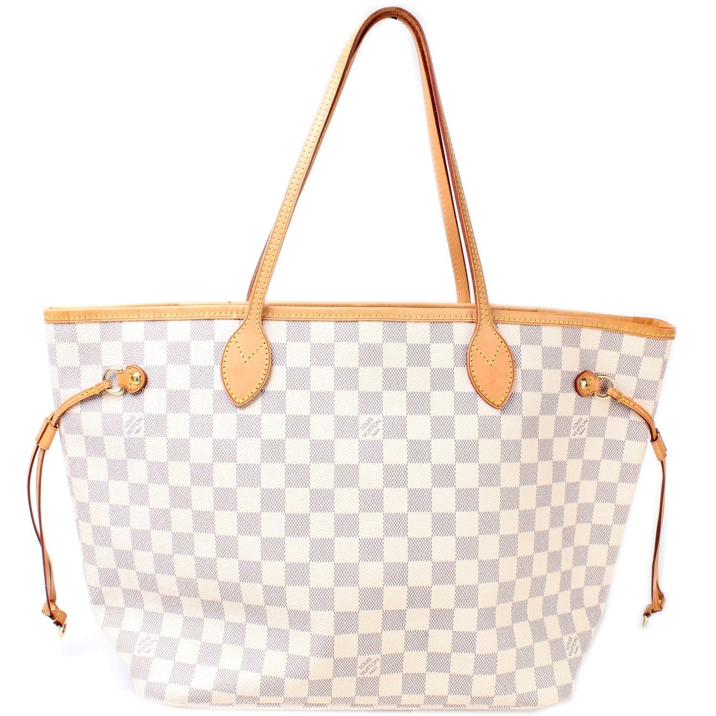 Louis Vuitton Neverfull MM Azur Damier Tote Bag Azur 85