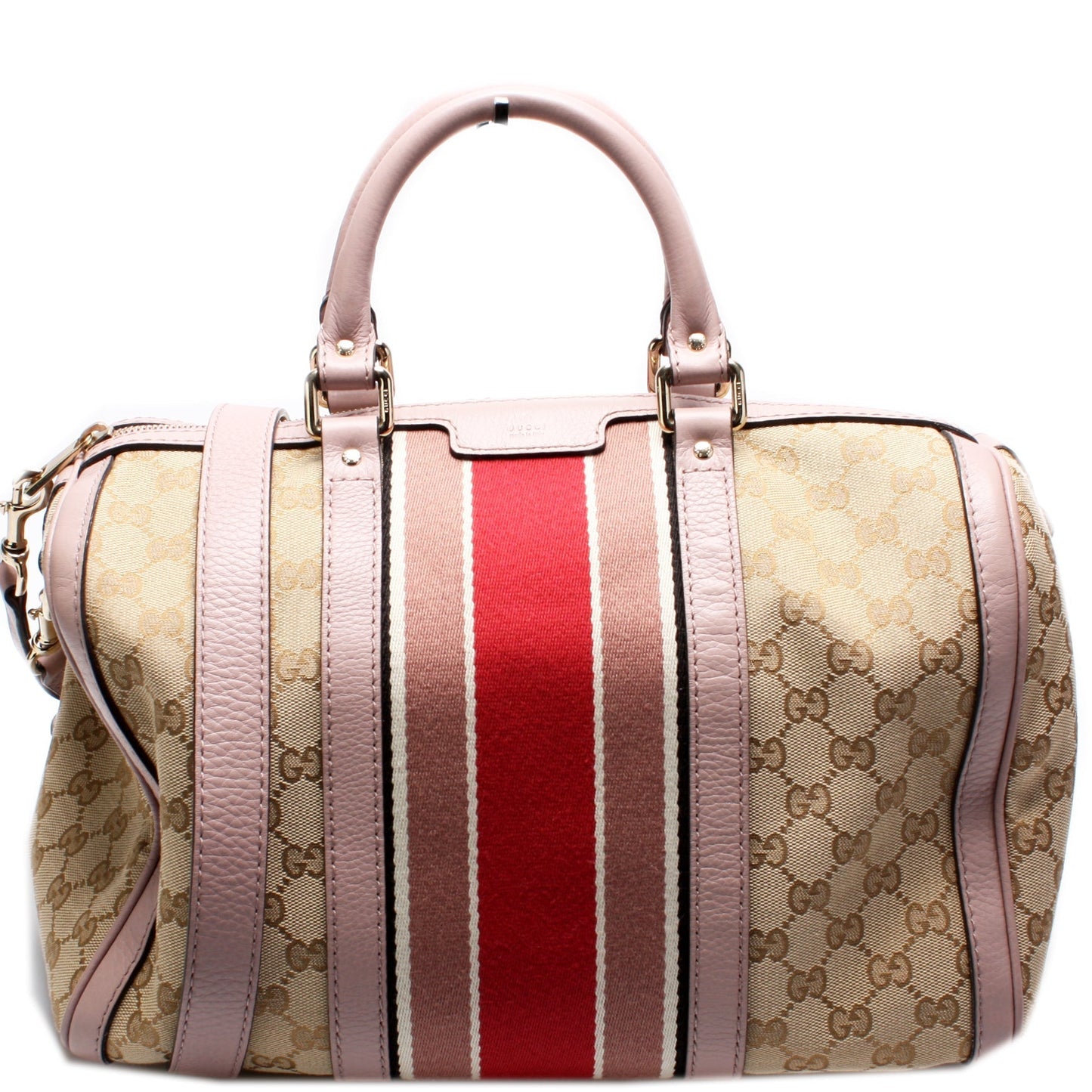 Gucci Boston Canvas Travel Bag Canvas 10