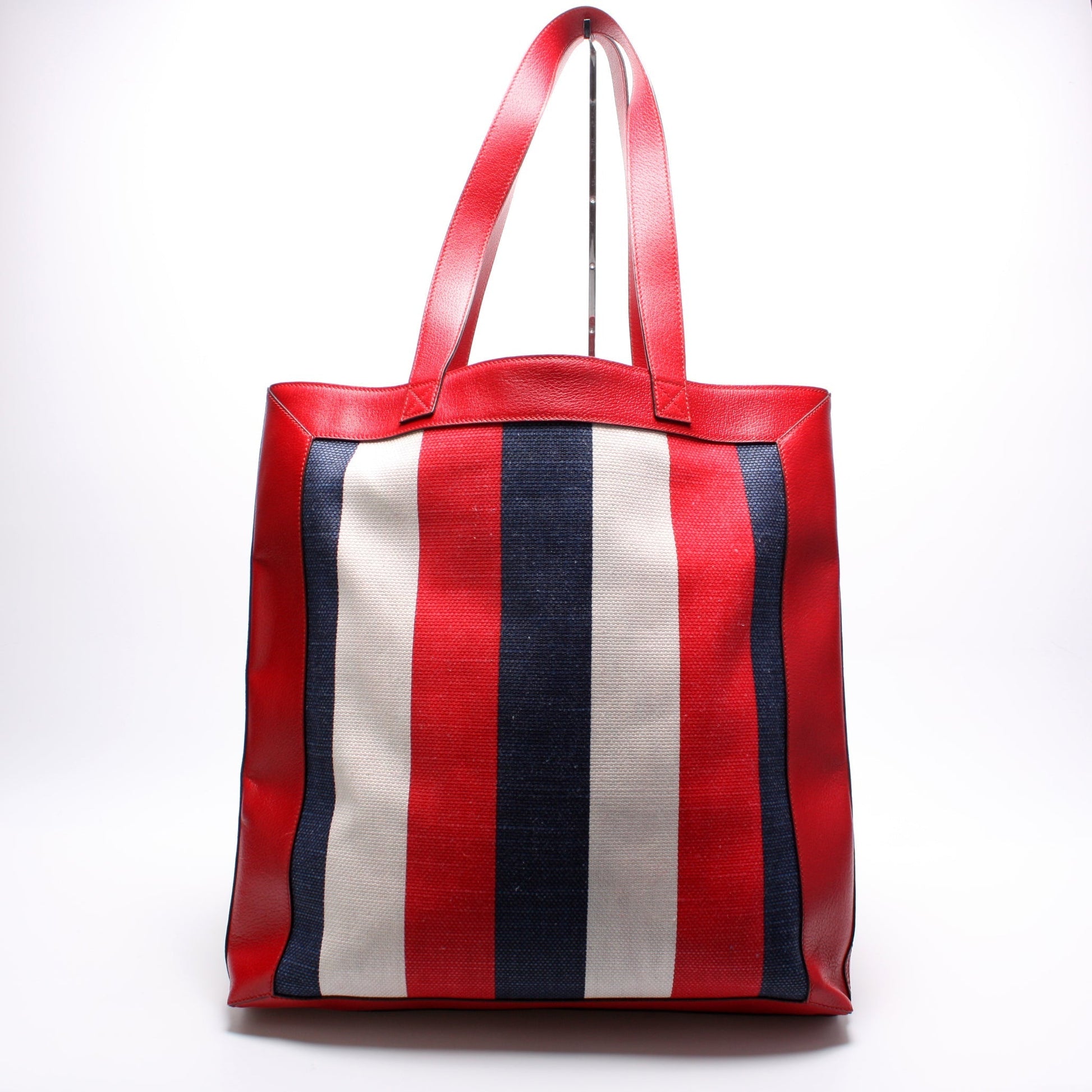 Gucci Striped Logo Tote Bag