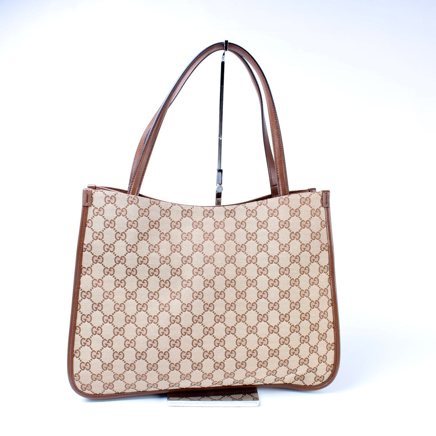 Gucci GG Horsebit Canvas Tote Bag