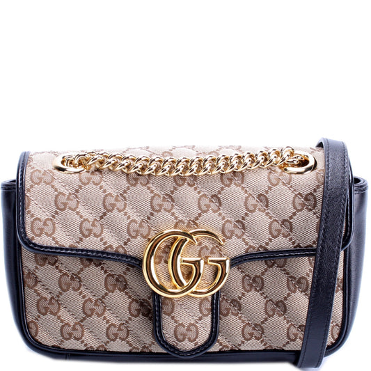 Gucci Marmont Mini Flap Shoulder Bag Flap 5