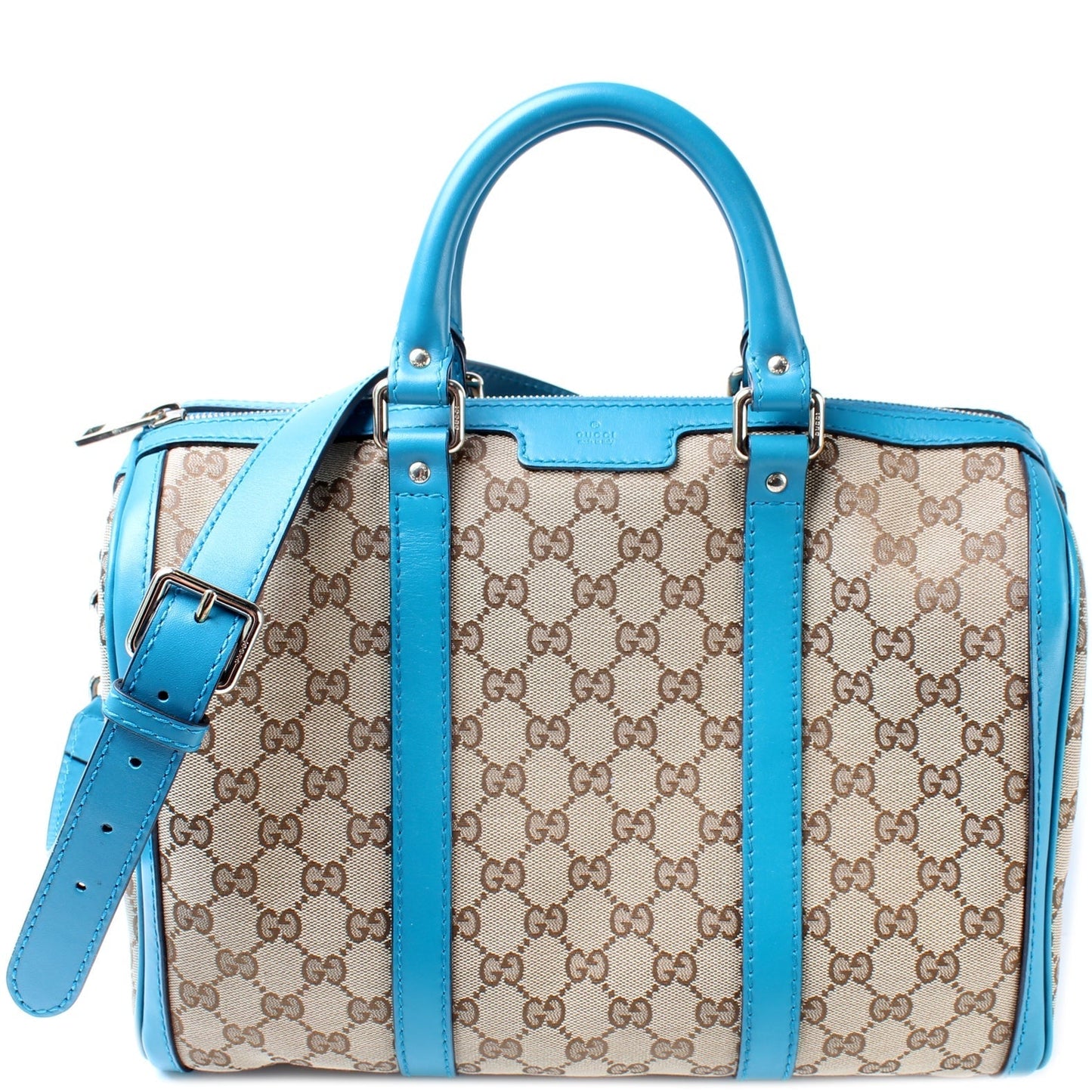 Gucci Boston Canvas Travel Bag Canvas 8