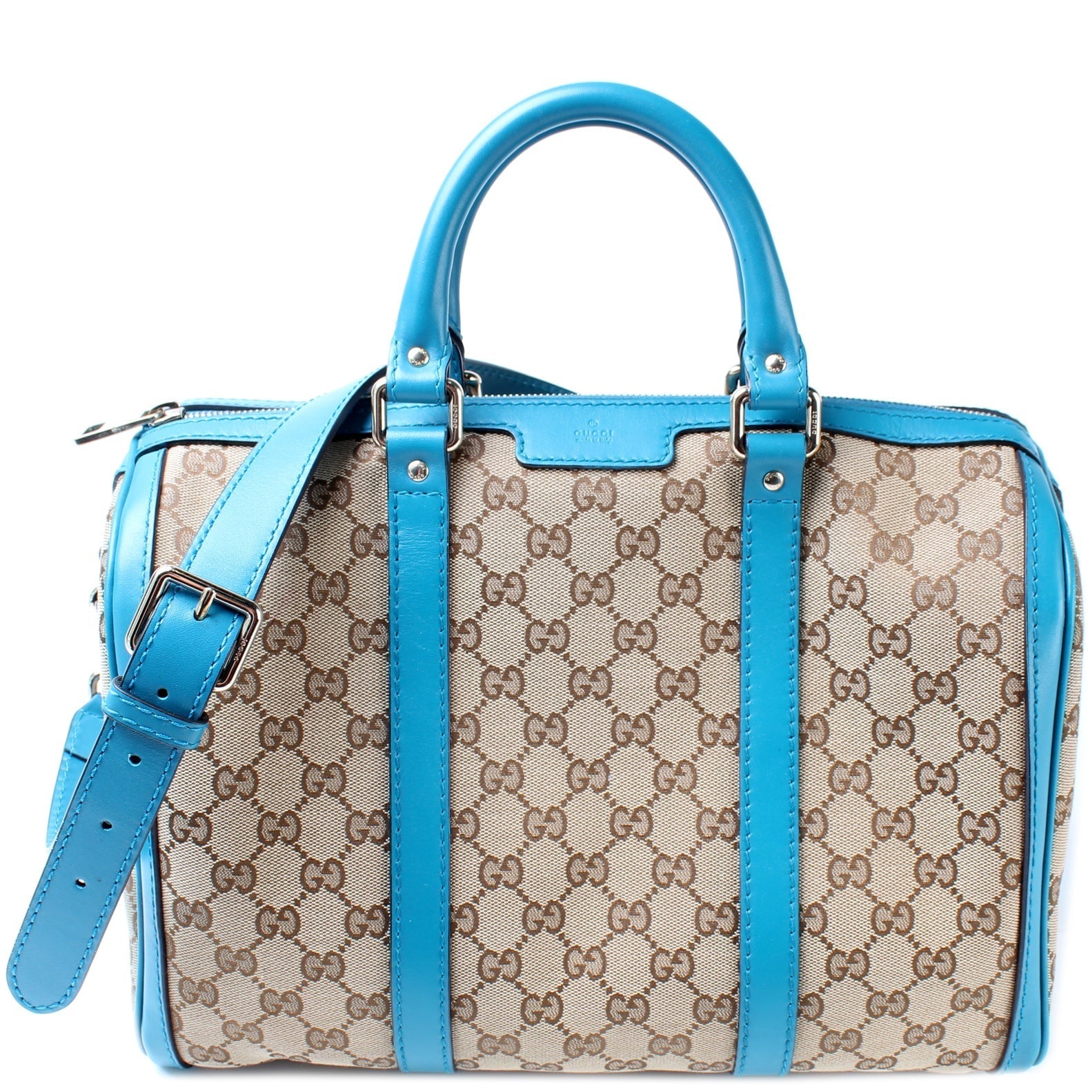 Gucci Boston Canvas Travel Bag Canvas 8