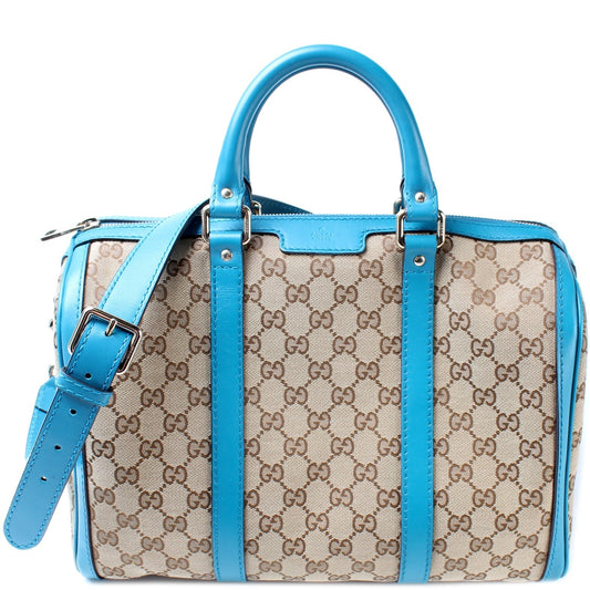 Gucci Boston Canvas Travel Bag Canvas 8