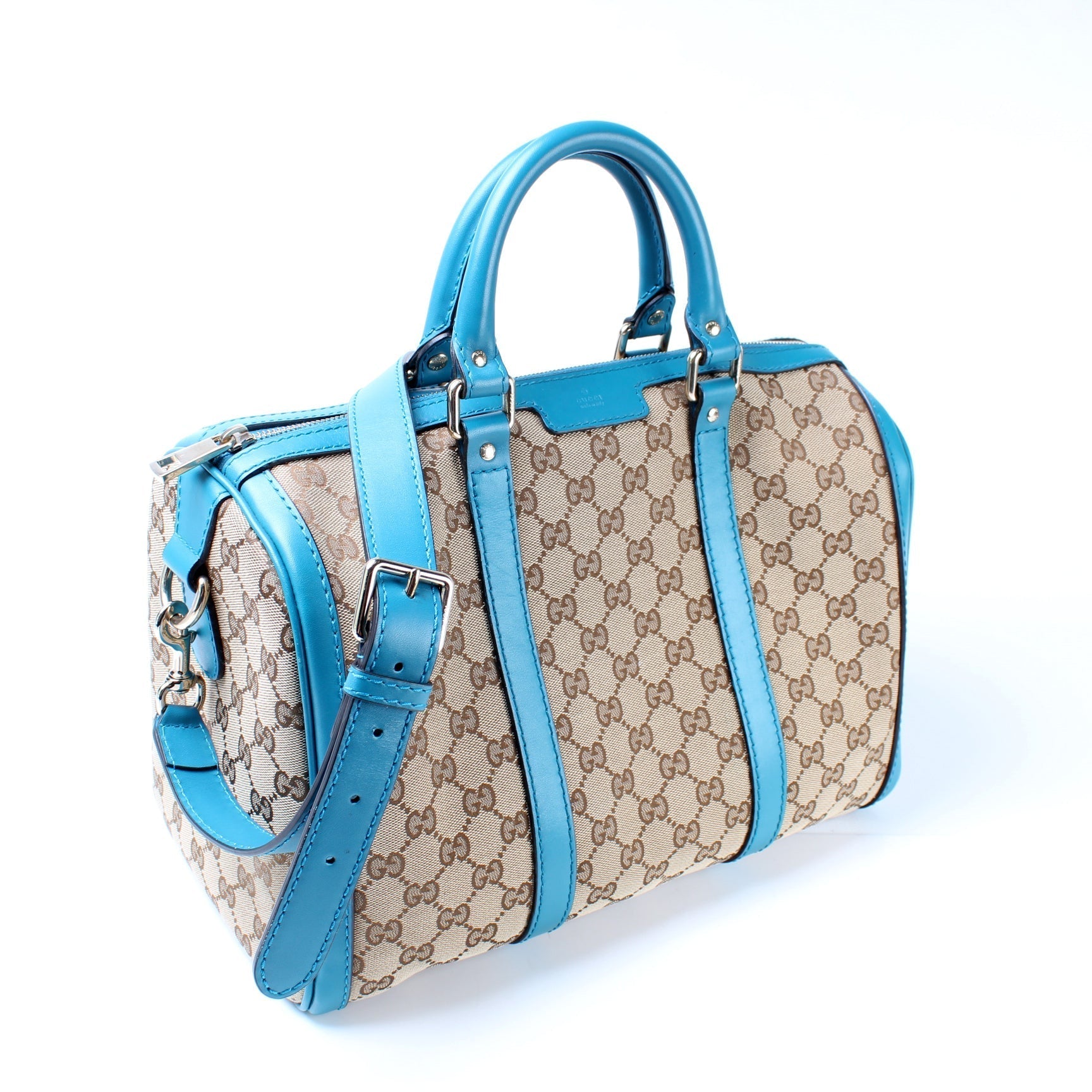 Gucci Boston Canvas Travel Bag Canvas 8