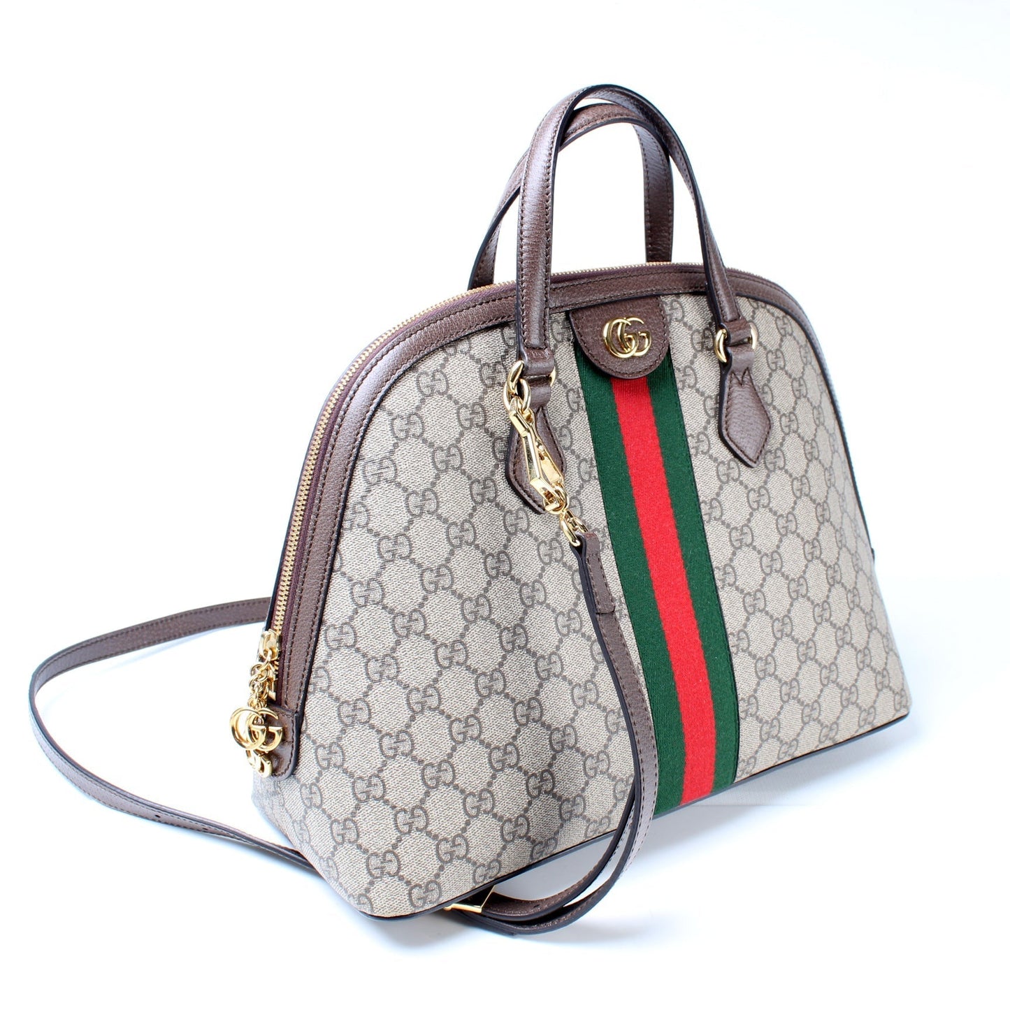 Gucci Ophidia Medium Top Handle Travel Bag
