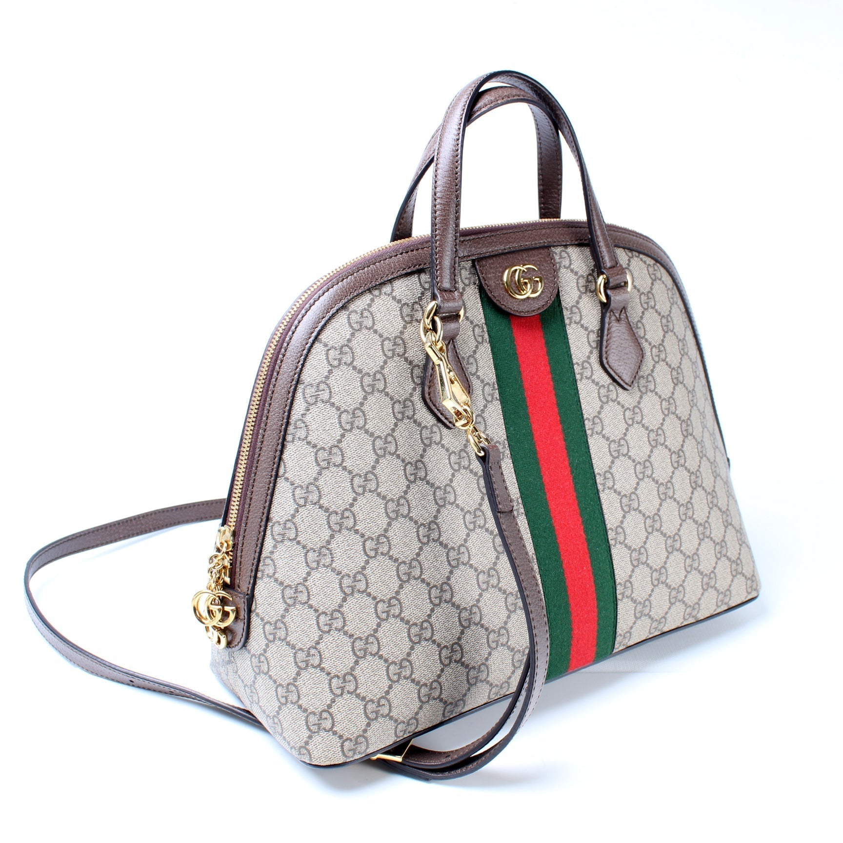 Gucci Ophidia Medium Top Handle Travel Bag