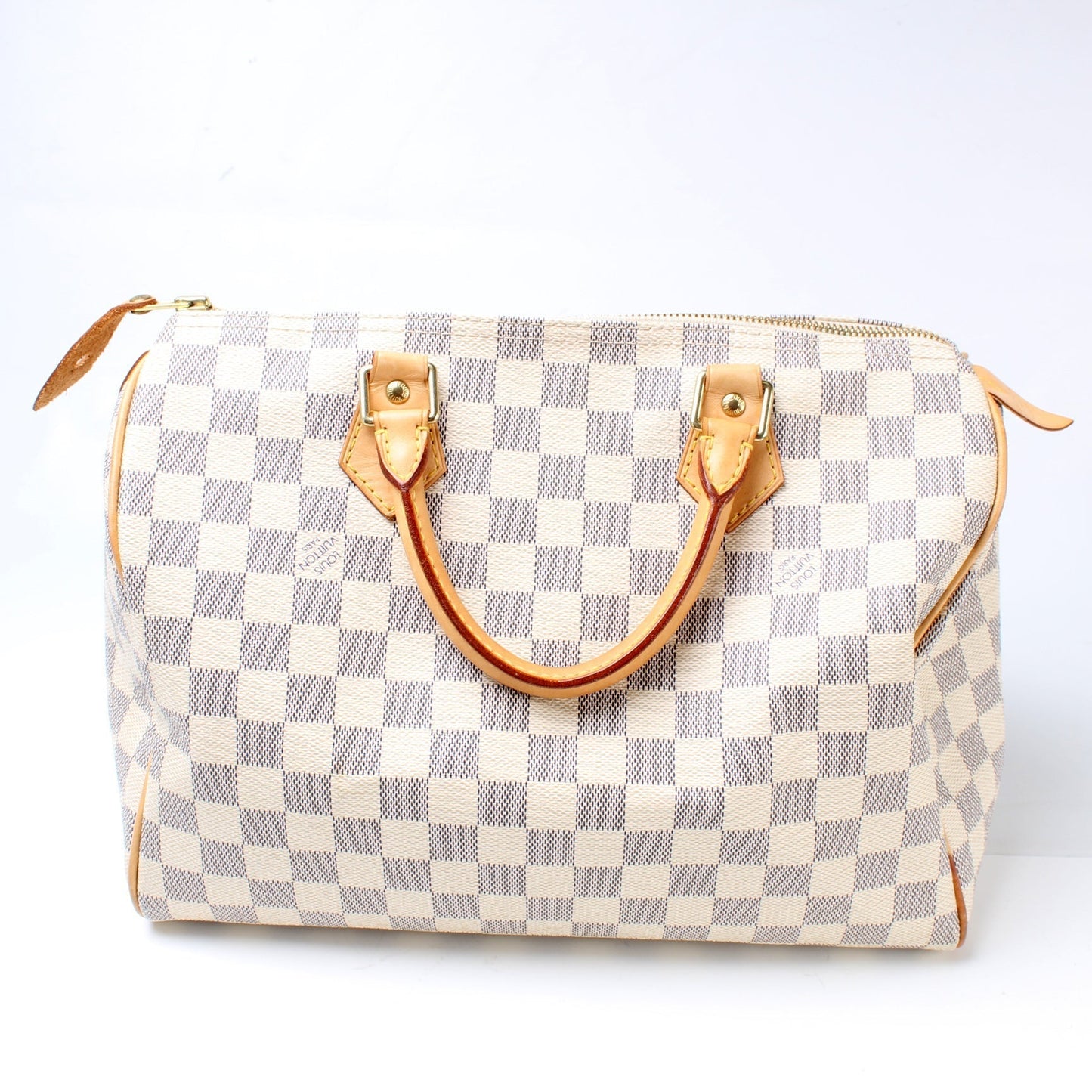 Louis Vuitton Speedy 30 Azur Damier Handbag Azur 33