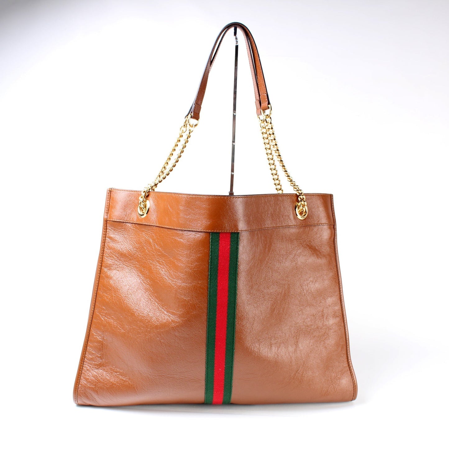 Gucci Rajah Leather Tote Bag