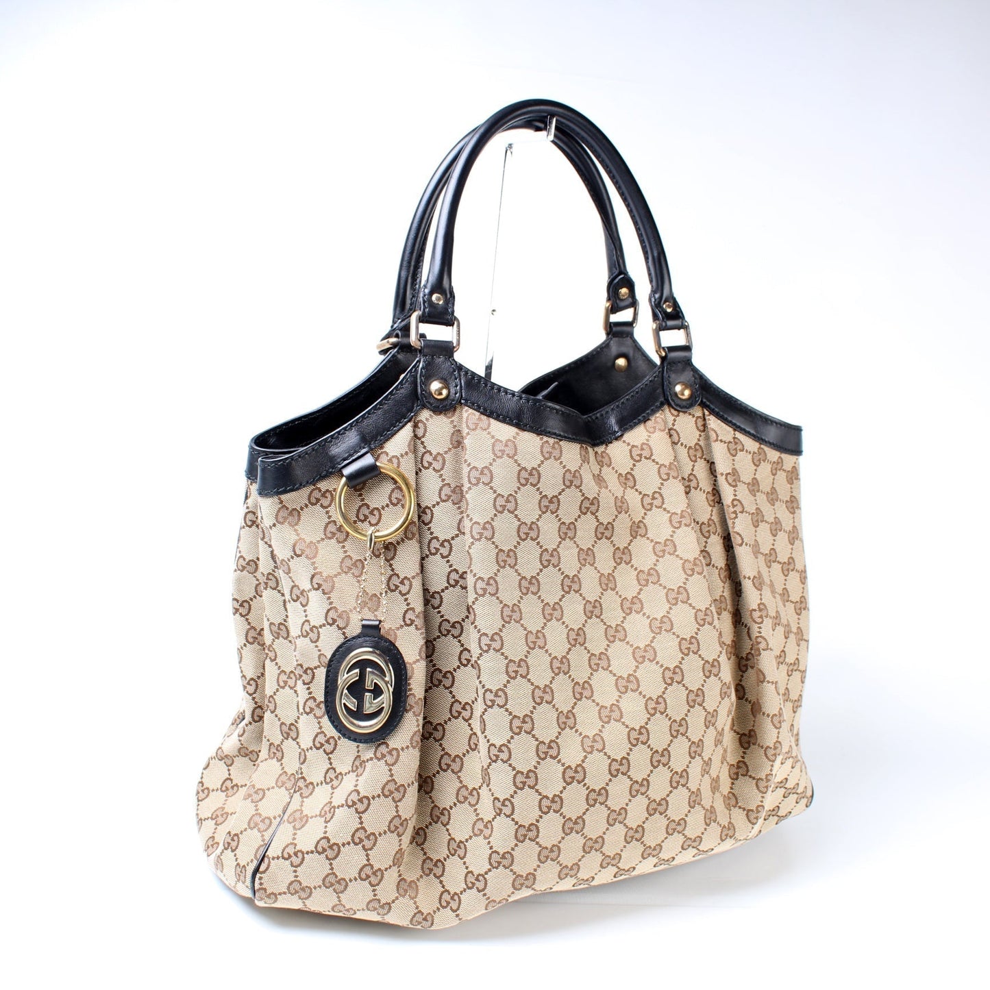 Gucci Sukey Bag Canvas Large Travel Bag Large 10