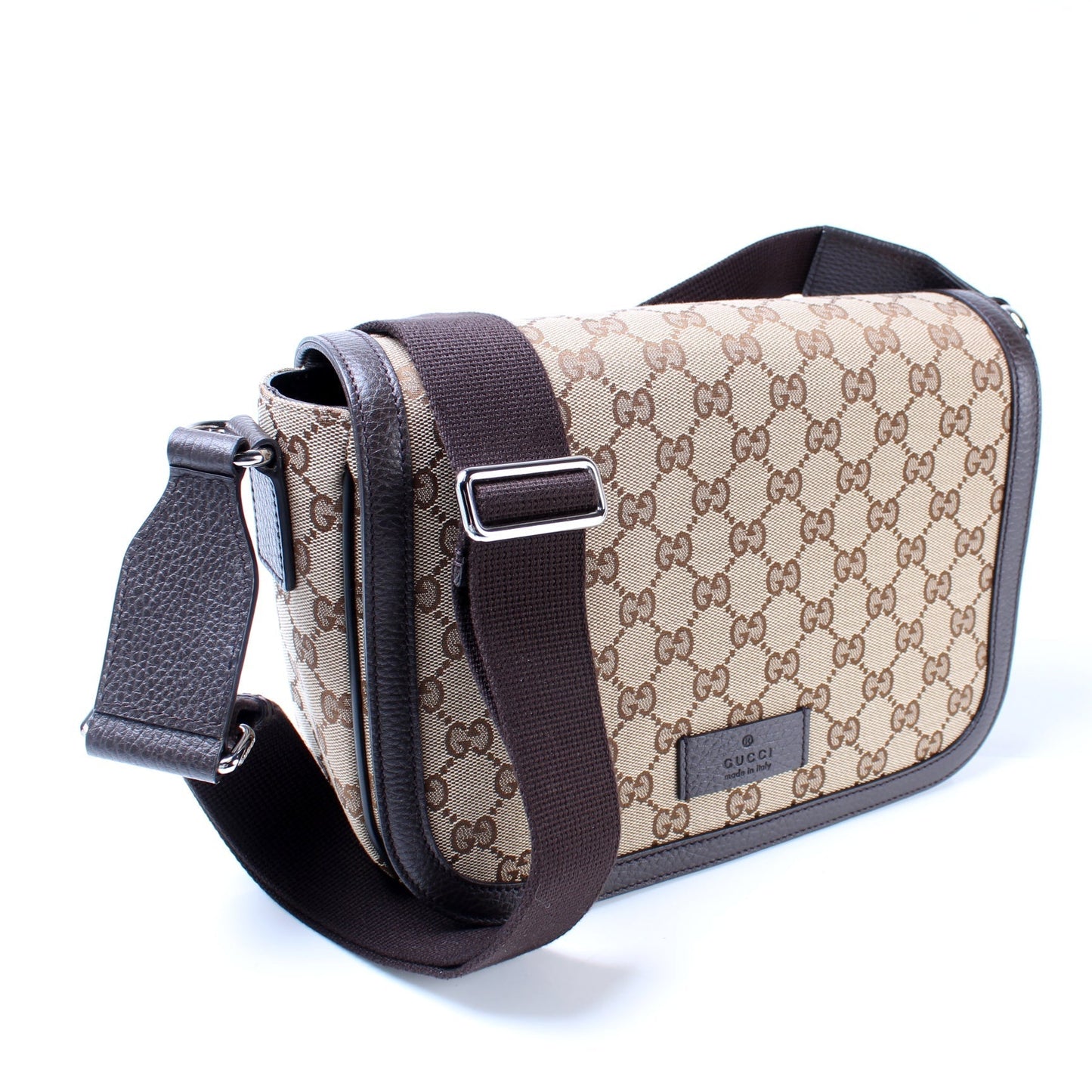 Gucci GG Messenger Canvas Travel Bag Messenger 6